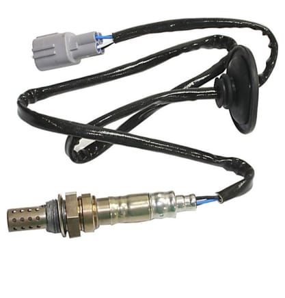 1995-2000 LS400 post-catalytic oxygen sensor.
Right and left bank sensor probes extend into the narrow neck of the front Y-pipe creating turbulence and blockage.