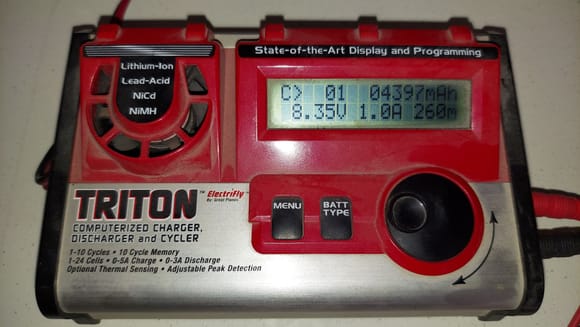 This is my 25 year old charger.  It has a 3 amp max discharge.  I used to to measure a few modules to verify things were working as I cycled the packs.  I wish I had 6 of these chargers!  I only used this on a few modules to check capacity.  No additional resistor was needed with this charger.  During discharge cycle the capacity readout was fairly accurate.