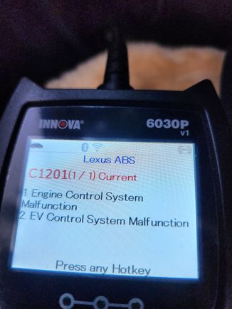 I plugged in my OBD2 scanner and got these codes. One mechanic texted me after I showed him photos and said Lexus alternators are notorious for alternators going bad and shoeing these codes. Had battery and alternator checked 2 weeks ago and was fine. 