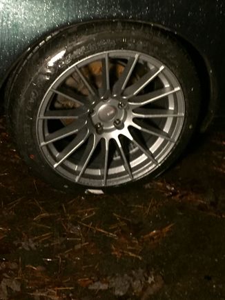 New Ambit Rims 18x9.5 +22 all the way around