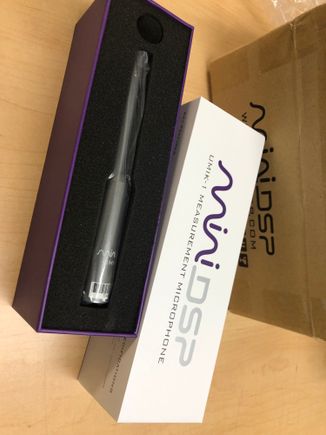 Mic has arrived - got this instead of the Helix Mic as it was a quarter the price, especially for something you only really use once in a blue moon.