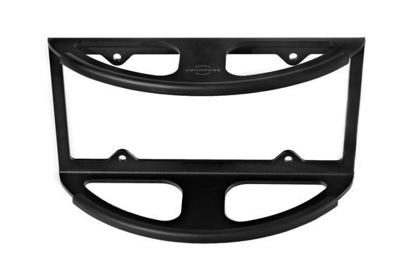 4Bumpers PRIME+ solid steel, unibody, powder coated parking bumper protector in black and Made in USA