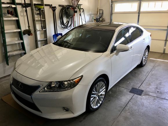Before front windows got tint.