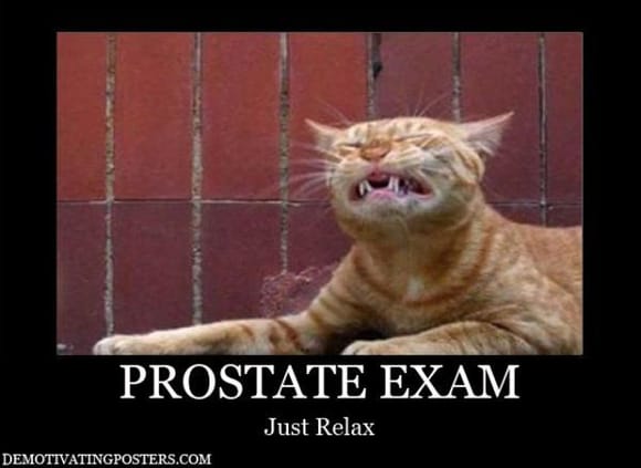 Then the doctor said, "You're going to feel a little pressure . . . "