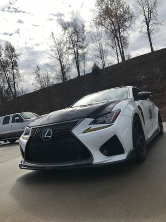At Road atlanta bout to give the F a work out 