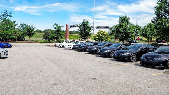 Mostly ISF’s and 1 GSF and 2 RCF’s came out. Anyone in the Chicagoland area look us up on Facebook at Chicago F Club and we are also on Instagram. ChicagoF_Club.