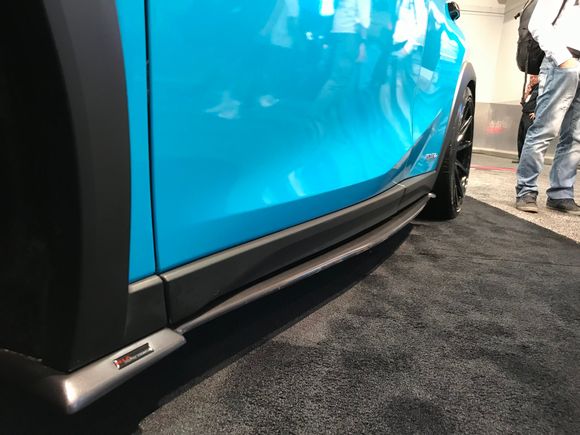 lexus ux side splitter