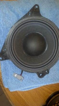Repaired sub foam...it looks nice but the voice coil is bad.  The voice coil is located in the center of the magnet and is the item that pushes and pulls the cone.