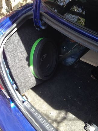 Custom built subwoofer by Wicked Cas