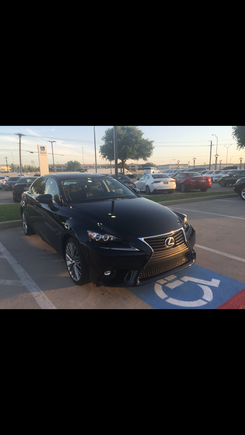 My 2015 Lexus is250 I got this yesterday certified pre-owned 12,000 miles. So far I love the car!!! (This is also my first post)