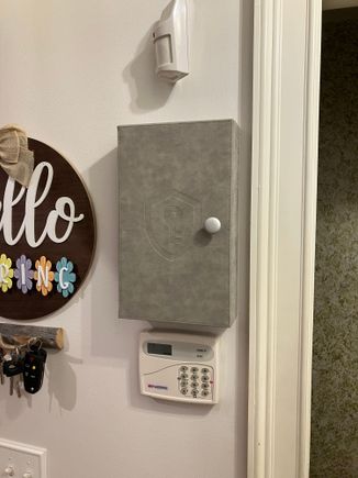 Finally put the key box that Steve recommended up lol!