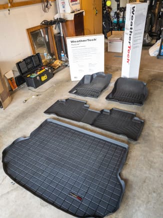 For Sale: Lexus NX All-Weather Mats (floor liners) by WeatherTech (image 1 of 3)