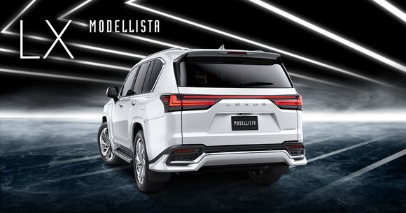 Modellista Half Spoiler Kit for Lexus LX600 2022+