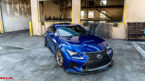 lexus rcf front lip body kit