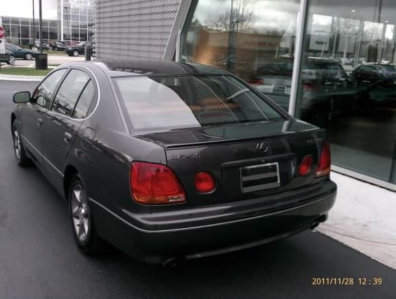 Ready to go home for the 1st time. 2003 Lexus GS300 Sport Design