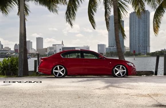 GS F Sport 2013 on Concavo Wheels
20x9 and 20x10.5
CW-5