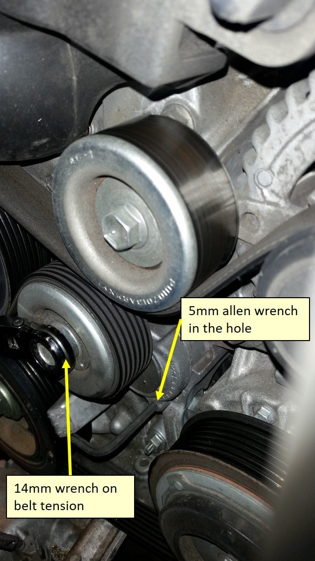 How to: Drive/serpentine belt replacement - ClubLexus - Lexus Forum ...