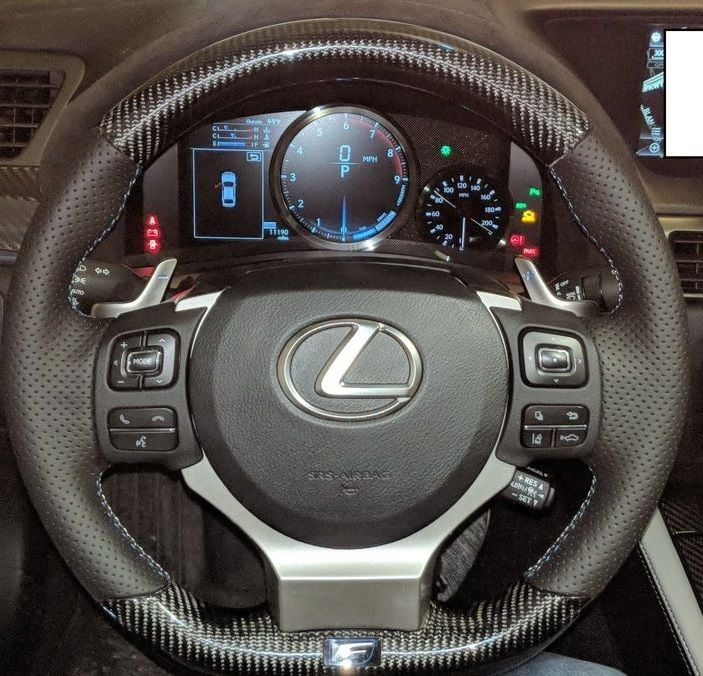 Interior/Upholstery - Parting Sale: Custom CF Steering wheel by Elvin - New - 2016 to 2019 Lexus GS F - 2015 to 2019 Lexus RC F - Satx, TX 78216, United States