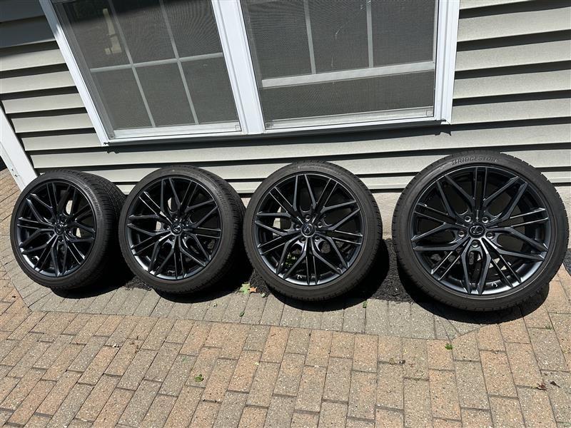 Wheels and Tires/Axles - OEM Lexus IS500/RC350 Wheels (Made by Enkei), Tires and TPMS - Used - -1 to 2026  All Models - Hopewell Jct, NY 12533, United States