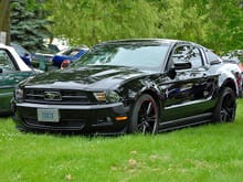 2010 Mustang - 4.0 V6 - Toxix - Black on Black on Black on a bit more Black.