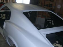 Drivers side body work in process