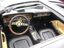 I did the interior a little bit different to replicate the Pony interior of the earlier Mustangs.  I have opted for the dork woodgrain dash versus the brushed aluminum that was in the Mustangs in 77.