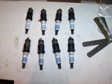 New Motorcraft spark plugs from the original dealership 130,000 km's 22 yrs later