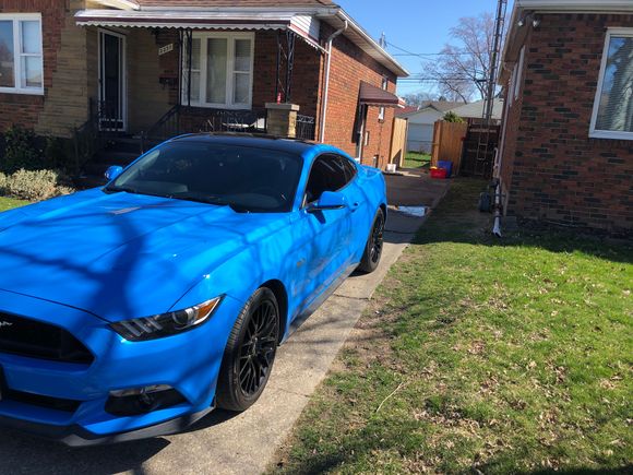 2017 GT grabber blue 6 speed  .....