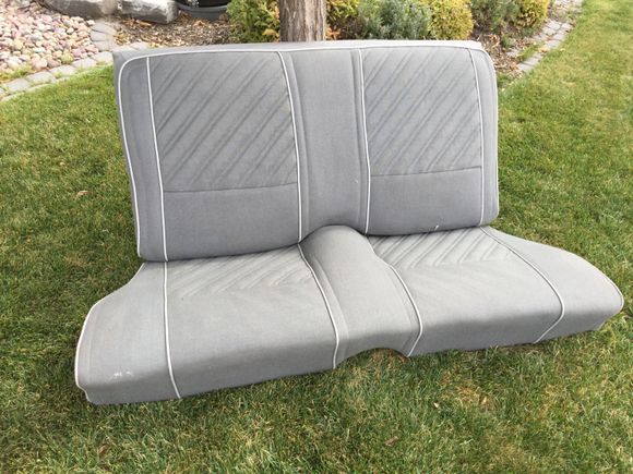 67 Ford Mustang original frame, new upholstery