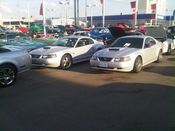 all ford and mustang show (im on the left)