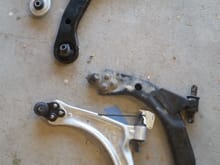 John told me my steel control  arms were junk so I upgraded to the latest TC control arm with Powells spherical TCABS