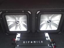 speakers and amp