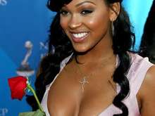 meagan good arrival