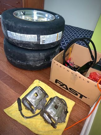 That’s an oil cooler from ottp in the box. I don’t know if they sell them or if it was a one off thing