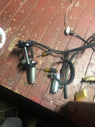 New 255 walbro i got on some green top injectors in for now got some 80lb fir when i go e85