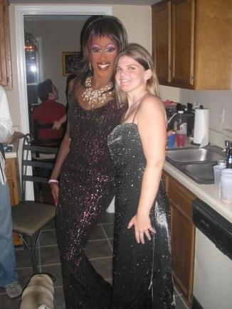 sarah with drag queen