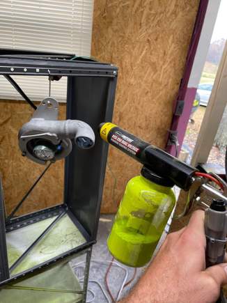 Powder coat time
