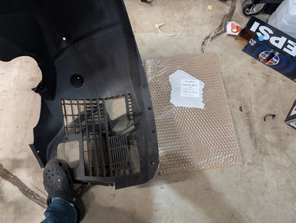 The plastic pieces are not that important besides directing air, but once theyre out, the debris starts pulling on the cloth behind it that protects the fan, etc. I should also add that this cloth is very dense, and is likely reducing the air flow.