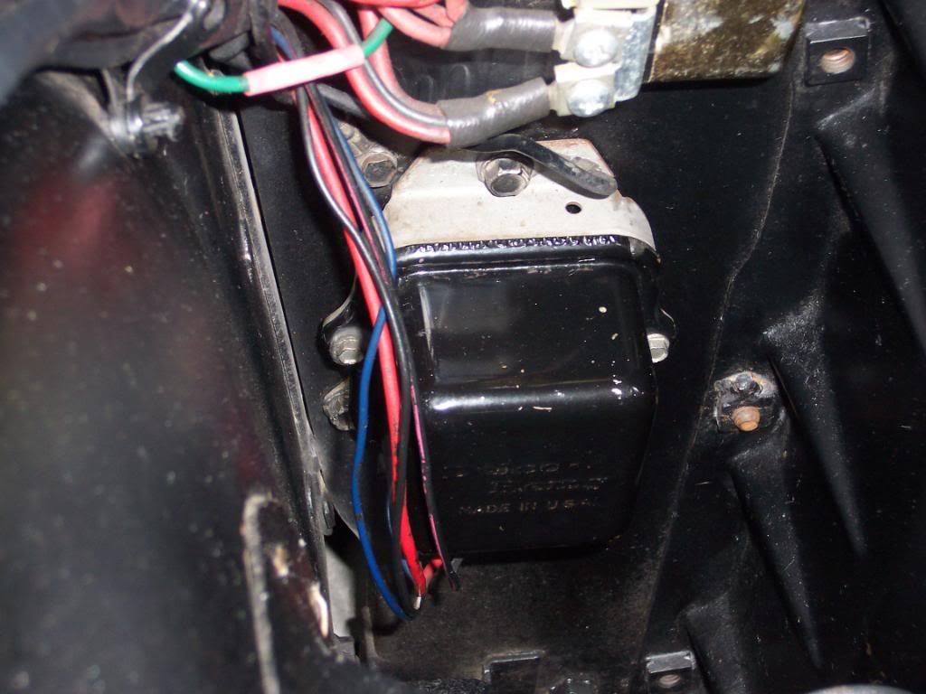 64 with A/C voltage regulator location CorvetteForum Chevrolet