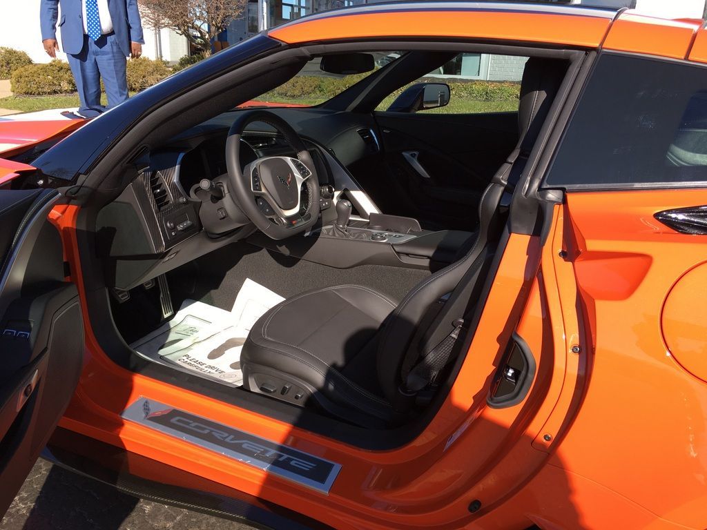 2019 Corvette Z06 - Sebring Orange, M7, 2LZ, Comp Seats ...