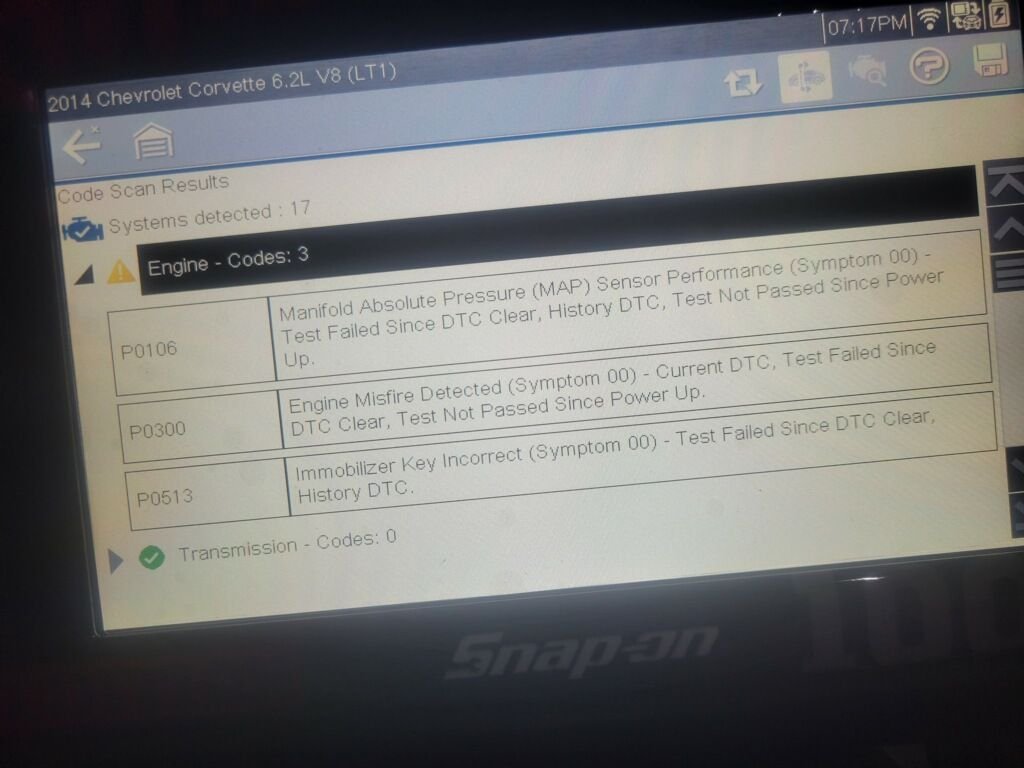 Scanner codes help CorvetteForum Chevrolet Corvette Forum Discussion