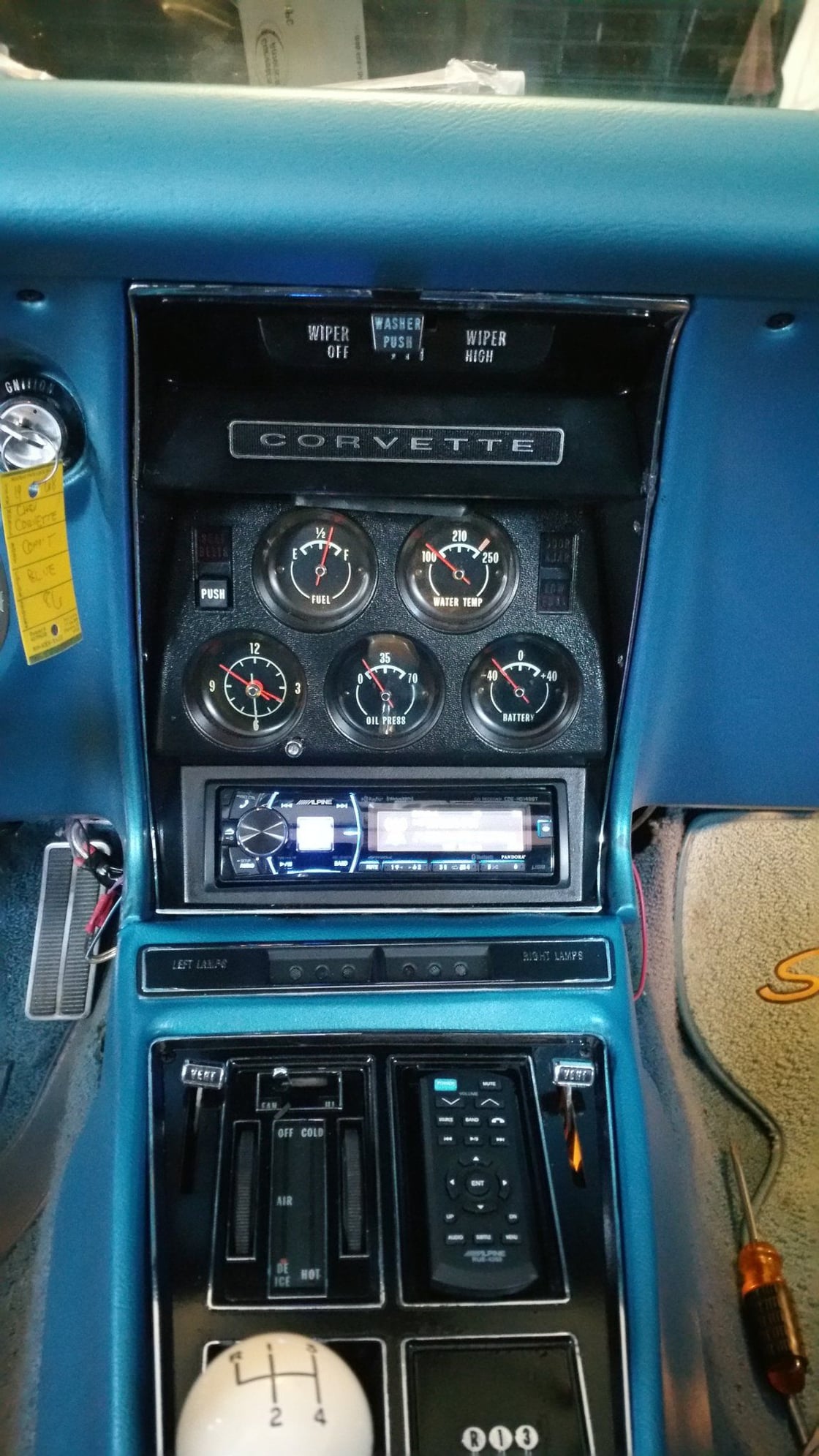 Radio; modern replacement for 68 C3 - CorvetteForum - Chevrolet