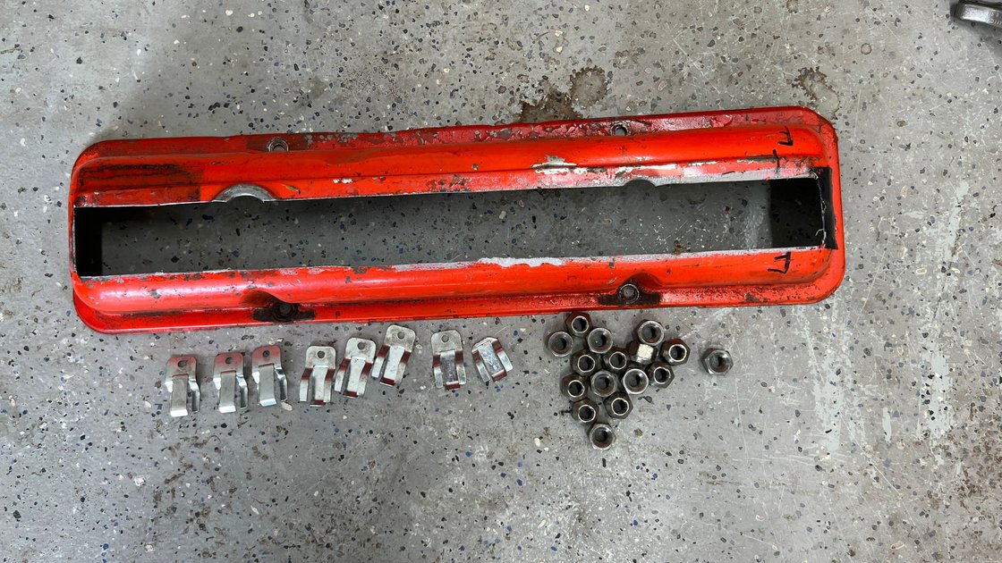 FS (For Sale) Cut out SBC Valve Cover CorvetteForum Chevrolet