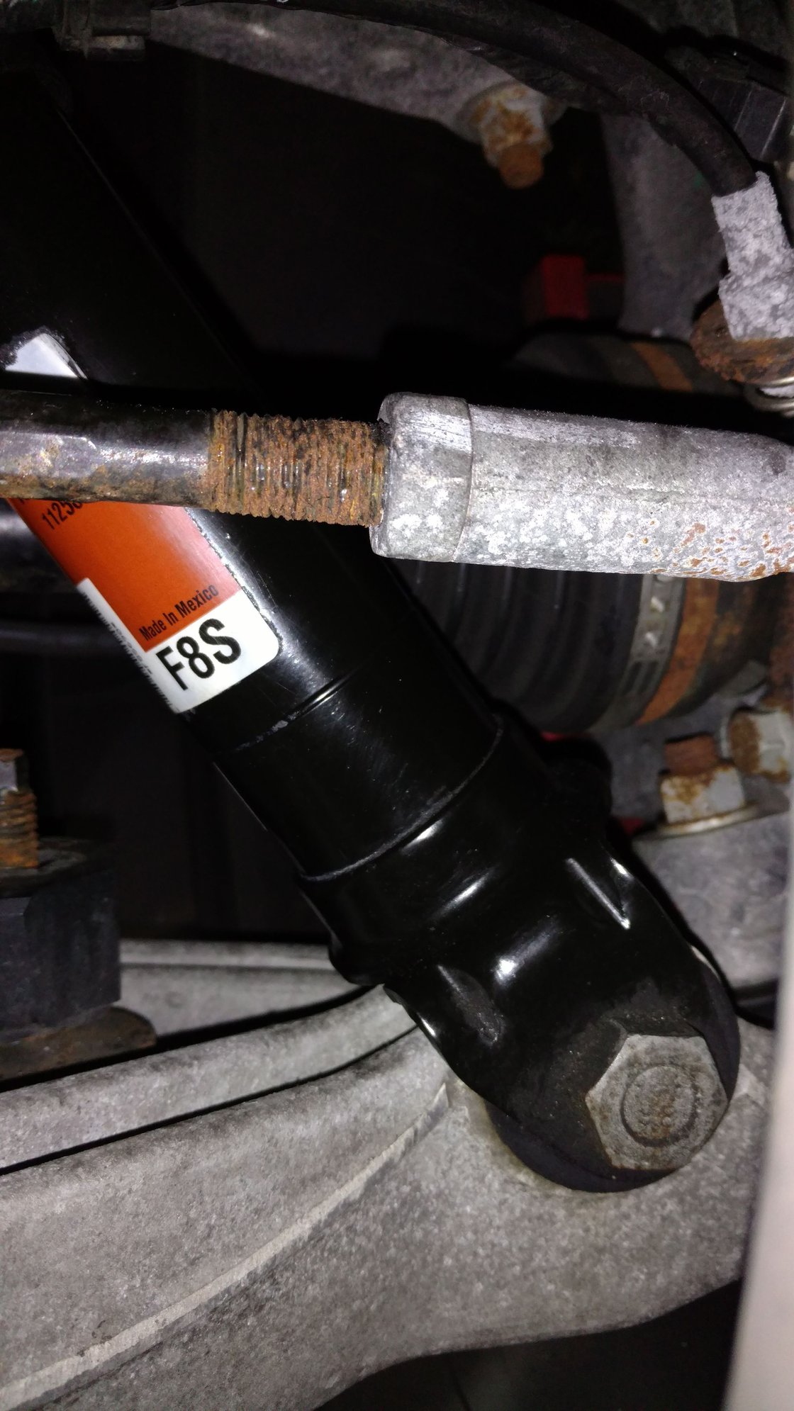 ride shock absorbers leaking? CorvetteForum Chevrolet