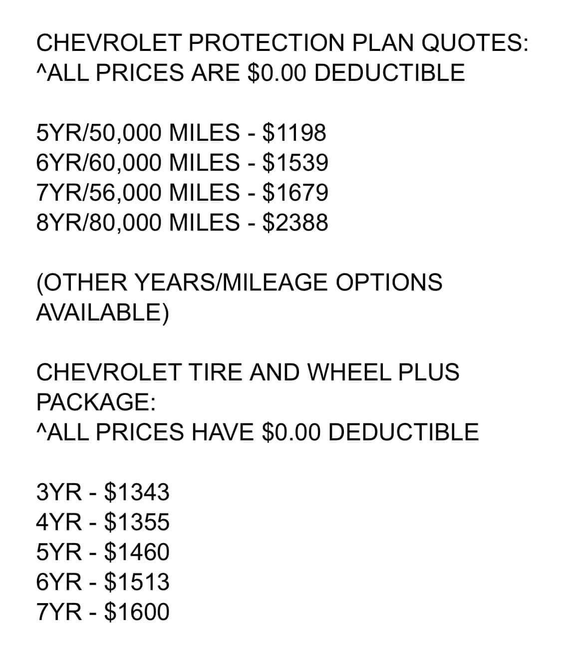 GM Extended Warranty...or... Roll Dice on Powertrain Warranty??? Page