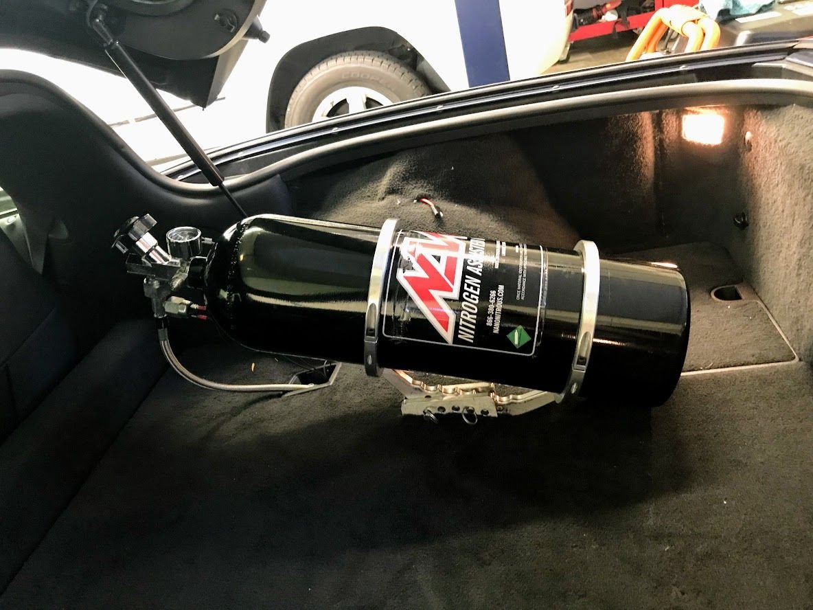 FS (For Sale) Nitrous bottles, bracket, pressure switches, blanket and