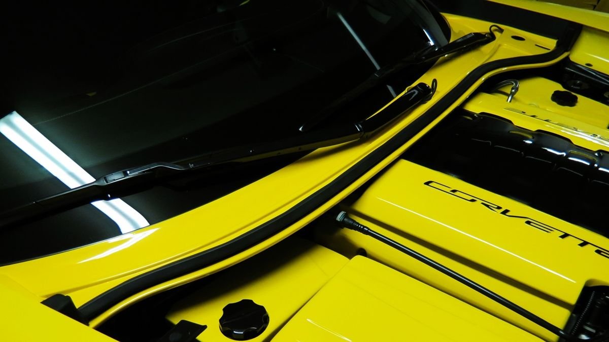 Painted Fluid Caps, Wiper Arms, Windshield Cowl by American