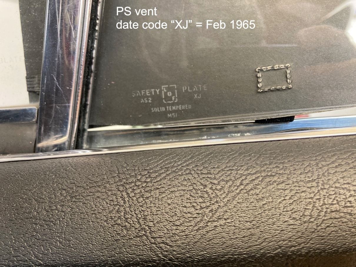 C2 original glass date codes, etc CorvetteForum Chevrolet Corvette