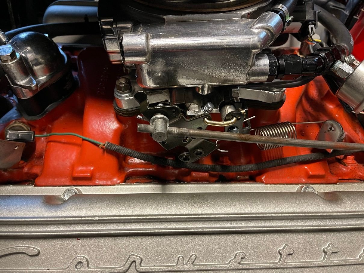 Holley sniper fuel lines routing CorvetteForum Chevrolet Corvette