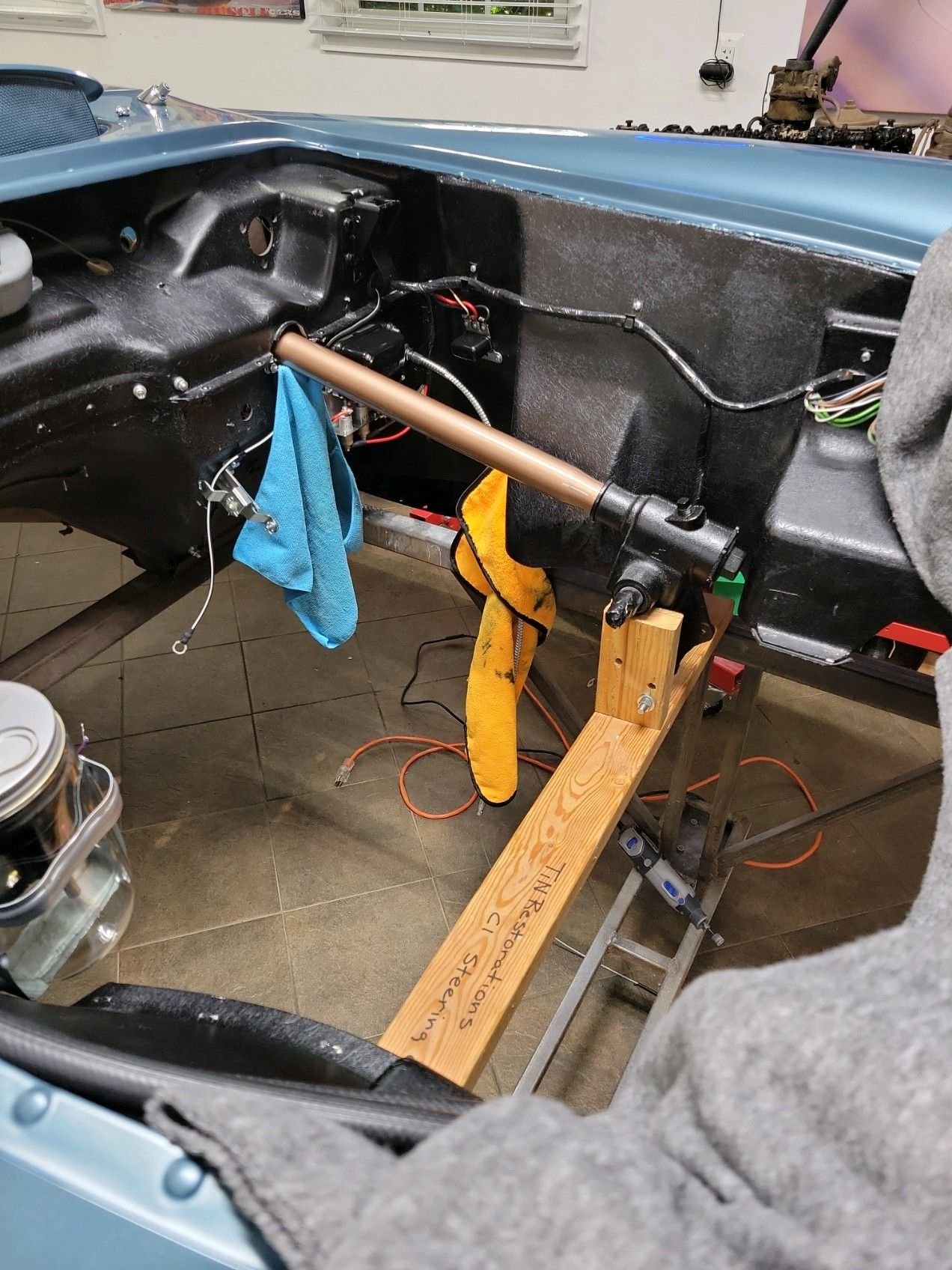 C1 steering Column install CorvetteForum Chevrolet Corvette Forum